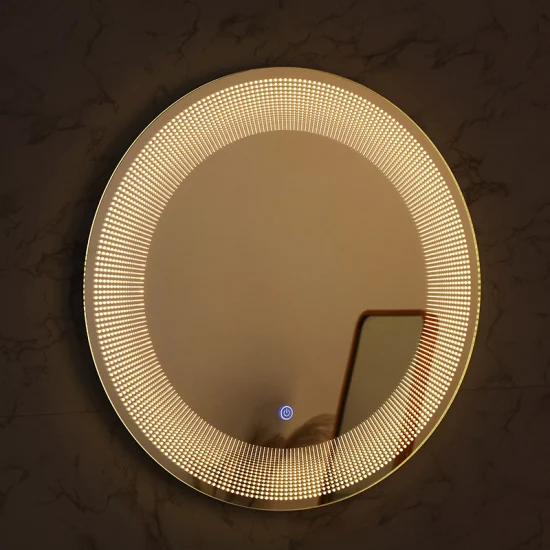 UL CE cUL Decorazioni per la casa da parete Mobili per saloni Trucco Cosmetico Smart Vanity Light Illuminato Illuminato Retroilluminato Specchio da bagno a LED con luci Antiappannante Bluetooth